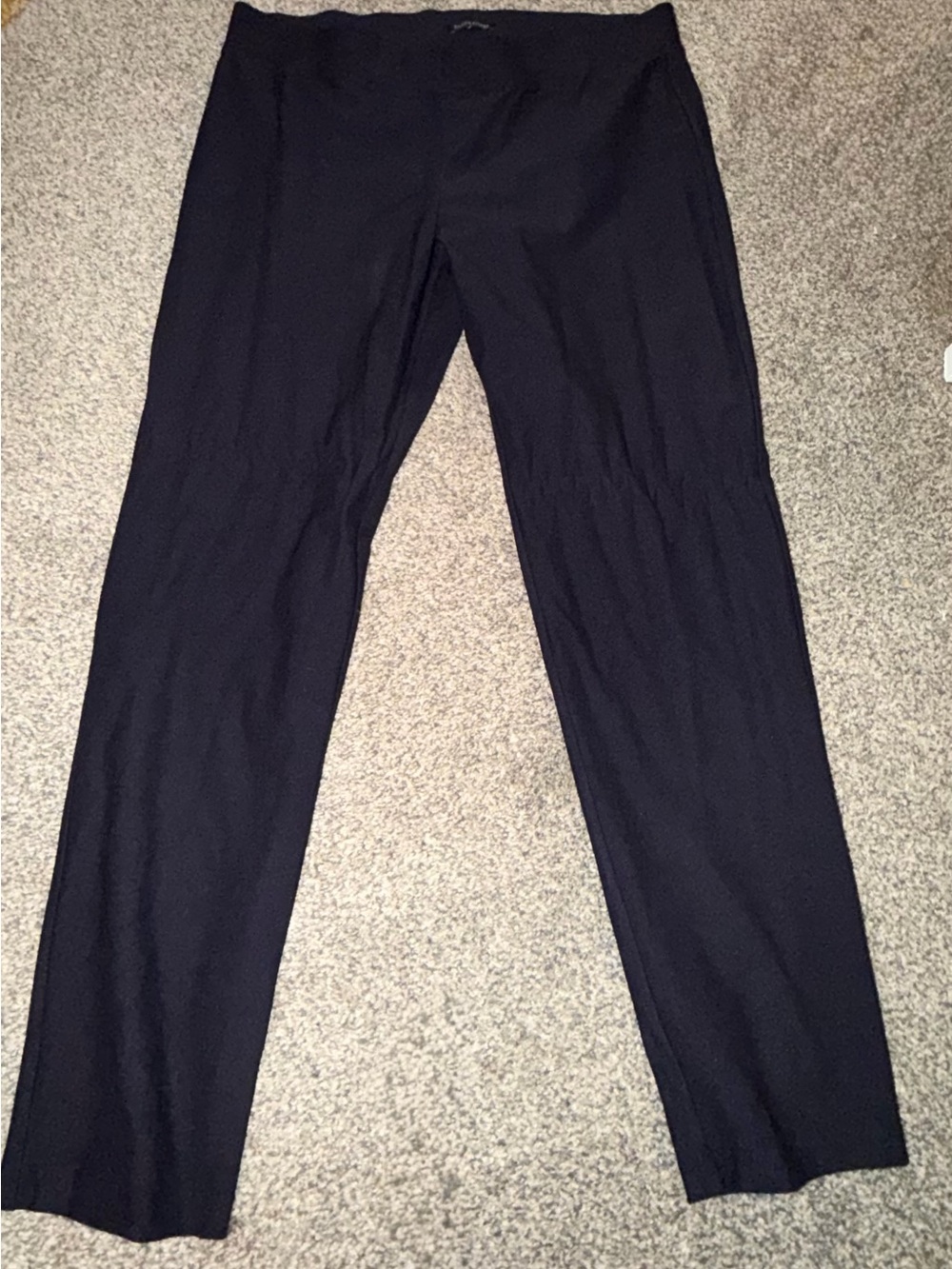Women’s Eileen Fisher Classic Straight-Leg Dress Pants - Black size L. EUC